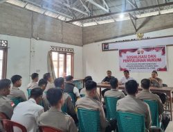 Dorong Penegakan Hukum Humanis, Sikum Polres Sanggau Sosialisasikan Restorative Justice