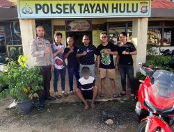 TRC Polsek Tayan Hulu Ringkus Terduga Penggelap Motor Antar Kecamatan di Sanggau