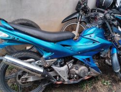 Tabrakan Dua Motor di Beduai, Pengendara Dilarikan ke Puskesmas