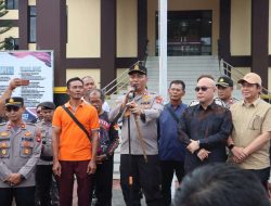 Aksi Damai di Mapolres Sanggau Berlangsung Kondusif, Kapolres: Aspirasi Masyarakat Akan Dikoordinasikan ke Polda