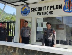 Jaga Perbatasan Tetap Kondusif, Polsek Entikong Gencarkan Patroli Perintis Presisi
