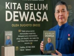 SUGIOTO: LUNCINGKAN BUKU TERBARU BERJUDUL KITA BELUM DEWASA, MENJADI SINDIRAN KERAS BAGI DUNIA USAHA
