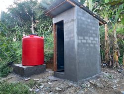 2 dari 5 Titik Pembangunan MCK TMMD Ke-128 Kodim 1204/Sanggau Rampung Dikerjakan