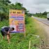 Edukasi Pengendara, Banner Keselamatan Lalu Lintas Dipasang di Sejumlah Titik Strategis