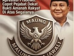 Apresiasi Tinggi Ketum MAUNG & RAJAWALI: Langkah Prabowo Tegaskan Tak Ada Yang Kebal Hukum