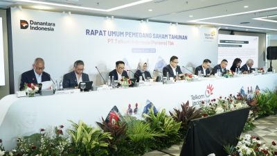 Tebar Dividen Jumbo, RUPST Telkom Pertahankan Jajaran Direksi