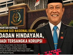 Kejagung Tetapkan Eks Kepala BGN Dadan Hindayana Tersangka Dugaan Korupsi MBG, Pengadaan Motor Listrik Jadi Sorotan