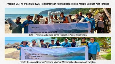 Melalui Diversifikasi Alat Tangkap, DIB Buka Peluang Pendapatan Baru Bagi Nelayan Pulau Penebang