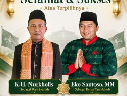 Eko Santoso.MM Resmi Menjabat PCNU Kabupaten Landak dan KH.Nur Kholis Sebagai Rais Syuriah Masa Khidmat 2026-2031