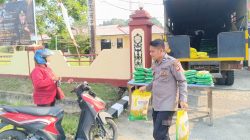 Beras SPHP Ludes Terjual, Gerakan Pangan Murah Polsek Entikong Bantu Warga Dapatkan Beras Berkualitas dengan Harga Terjangkau