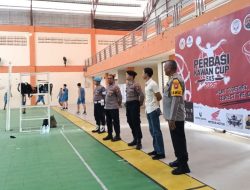 Hadirkan Rasa Aman, Polres Sanggau Sukses Amankan Turnamen Basket Perbasi Kawan Cup