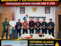 ADHY BLACK BERSAMA LINTAS ORMAS DATANGI PERTAMINA KALBAR, PERTANYAKAN ANTREAN PANJANG BBM DI SPBU