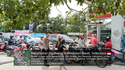 Cegah Perselisihan Akibat Antrean BBM, Polisi Berikan Imbauan Kepada Warga Yang Mengantre BBM
