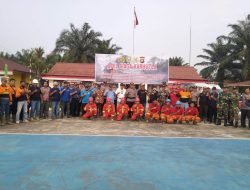 Apel Siaga Karhutla di Meliau, Polsek Perkuat Sinergi TNI, Pemerintah dan Korporasi