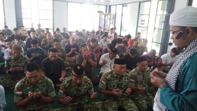 Kodim 1208/Sambas Gelar Doa Bersama Warga Jelang HUT ke-81 Kemerdekaan RI