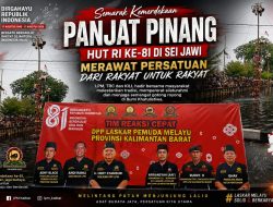 LPM, TRC dan KILL: Panjat Pinang HUT RI ke-81 di Sei Jawi, Merawat Persatuan dari Rakyat untuk Rakyat