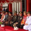 Kapolres Sanggau Hadiri Penurunan Sang Merah Putih, HUT ke-81 RI Berlangsung Khidmat