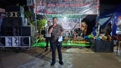 Semarak HUT ke-81 RI, Polsek Parindu Ajak Warga Lestarikan Seni Kuda Lumping