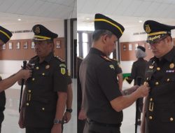 Kajati Kalbar Lantik Dan Ambil Sumpah Jabatan Aspema Dan Kajari Landak, Tekankan Integritas Dan Marwah Kejaksaan