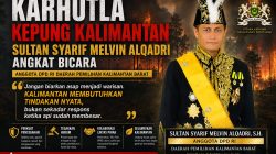 KARHUTLA KEPUNG KALIMANTAN, ANGGOTA DPD RI SULTAN SYARIF MELVIN ALQADRI ANGKAT BICARA