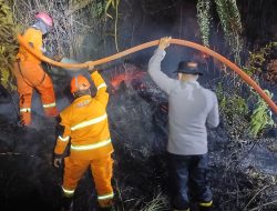 Gerak Cepat Tim Gabungan, Karhutla 0,3 Hektare di Sungai Sengkuang Berhasil Dipadamkan