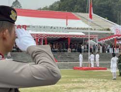 Semangat Kemerdekaan ke-81 Menggema di Entikong, Upacara HUT RI Digelar Khidmat