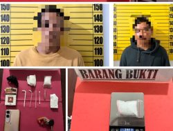 Bravo Polres Landak! Lagi-lagi Ungkap Penyalahgunaan Narkotika, 2 Orang Diamankan dengan BB Diduga Sabu 20,52 Gram