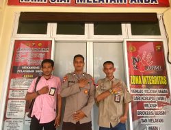 Kapolsek Sekadau Hulu Jalin Silaturahmi dengan Insan Pers, Perkuat Sinergi dan Keterbukaan Informasi