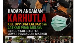KILL DPP LPM Kalbar Bersama Laskar Puan Melayu Bagikan Masker, Wujud Solidaritas Hadapi Ancaman Karhutla