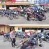 Respons Keluhan Masyarakat, Satlantas Polres Sintang Amankan 40 Motor Berknalpot Brong dalam Strong Point Pagi