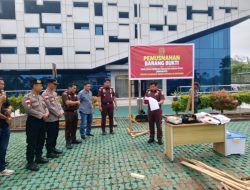 Pemusnahan Barang Bukti Yang Telah Memiliki Kekuatan Hukum Tetap (INKRACHT) Pada Cabang Kejaksaan Negeri Sanggau Di Entikong