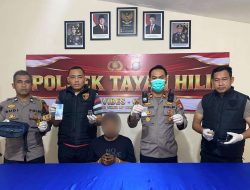 Polsek Tayan Hilir Ungkap Dugaan Peredaran Sabu 8,76 Gram, Satu Pria Diamankan