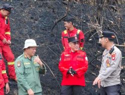 Usai Api Dipadamkan, Tim Gabungan Pastikan Bukit Seraya Tetap Aman