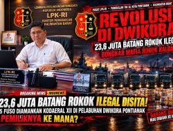 Dugaan Skandal Besar Di Balik 23,6 Juta Batang Rokok Ilegal: 5 Fuso Disita KODAERAL XII, Pemiliknya Ke Mana?. Barang Buktinya Mau Dibawa Ke Mana?
