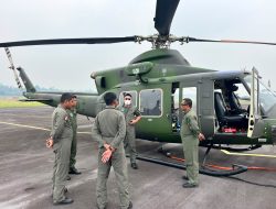 Pendinginan Karhutla di Sepan Tonak, Helikopter Bell 412 Dikerahkan