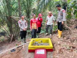 Perkuat Penanganan Karhutla, Polres Melawi Rampungkan 14 Titik Sumur Bor Siap Pakai