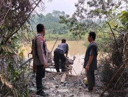 Tak Main-Main! Kapolsek Sengah Temila Pimpin Penertiban PETI di Dusun Rorongan