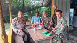 Jaga Lingkungan Tetap Aman, Polsek Noyan dan Koramil Perkuat Pencegahan Karhutla