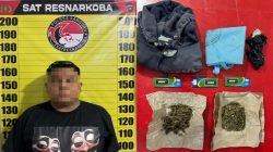 Polsek Entikong Ungkap Dugaan Peredaran Ganja, 23,27 Gram Diamankan dari Seorang Pemuda