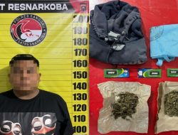Polsek Entikong Ungkap Dugaan Peredaran Ganja, 23,27 Gram Diamankan dari Seorang Pemuda