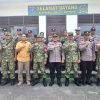Jaga Perbatasan Tetap Aman, TNI-Polri Entikong Perkuat Sinergitas di HUT ke-81 TNI