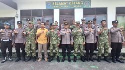 Jaga Perbatasan Tetap Aman, TNI-Polri Entikong Perkuat Sinergitas di HUT ke-81 TNI