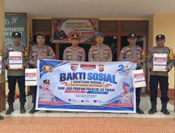 Hari Jadi Propam Polri ke-24, Polsek Beduai Perkuat Kedekatan dengan Masyarakat