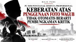 JURU BICARA WAGUB KALBAR: KEBERATAN ATAS PENGGUNAAN FOTO TIDAK BOLEH LANGSUNG DITAFSIRKAN SEBAGAI PEMBUNGKAMAN KRITIK