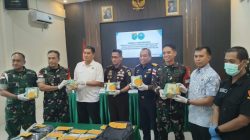 Satgas Pamtas Yonarmed 19/Bogani Gagalkan Penyelundupan 5,269 Kg Sabu di Perbatasan Malaysia