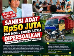Polemik Sanksi Adat di Senaning: Rp50 Juta Dipertanyakan, Status Mobil Komes Satria Belum Jelas