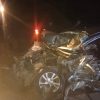 Kabut Ganggu Jarak Pandang, Truk Tangki dan Grand Livina Terlibat Laka di Jalan Raya Beduai