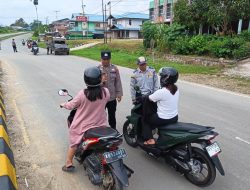 Operasi Patuh Kapuas 2026 di Entikong, Polisi Periksa Puluhan Kendaraan dan Utamakan Keselamatan