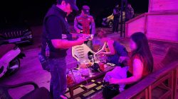 Quick Wins Polsek Tayan Hilir, Razia Sejumlah Kafe Berlangsung Aman dan Kondusif
