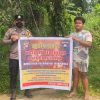Cegah Karhutla Sejak Dini, Polsek Entikong Ajak Warga Bijak Kelola Lahan